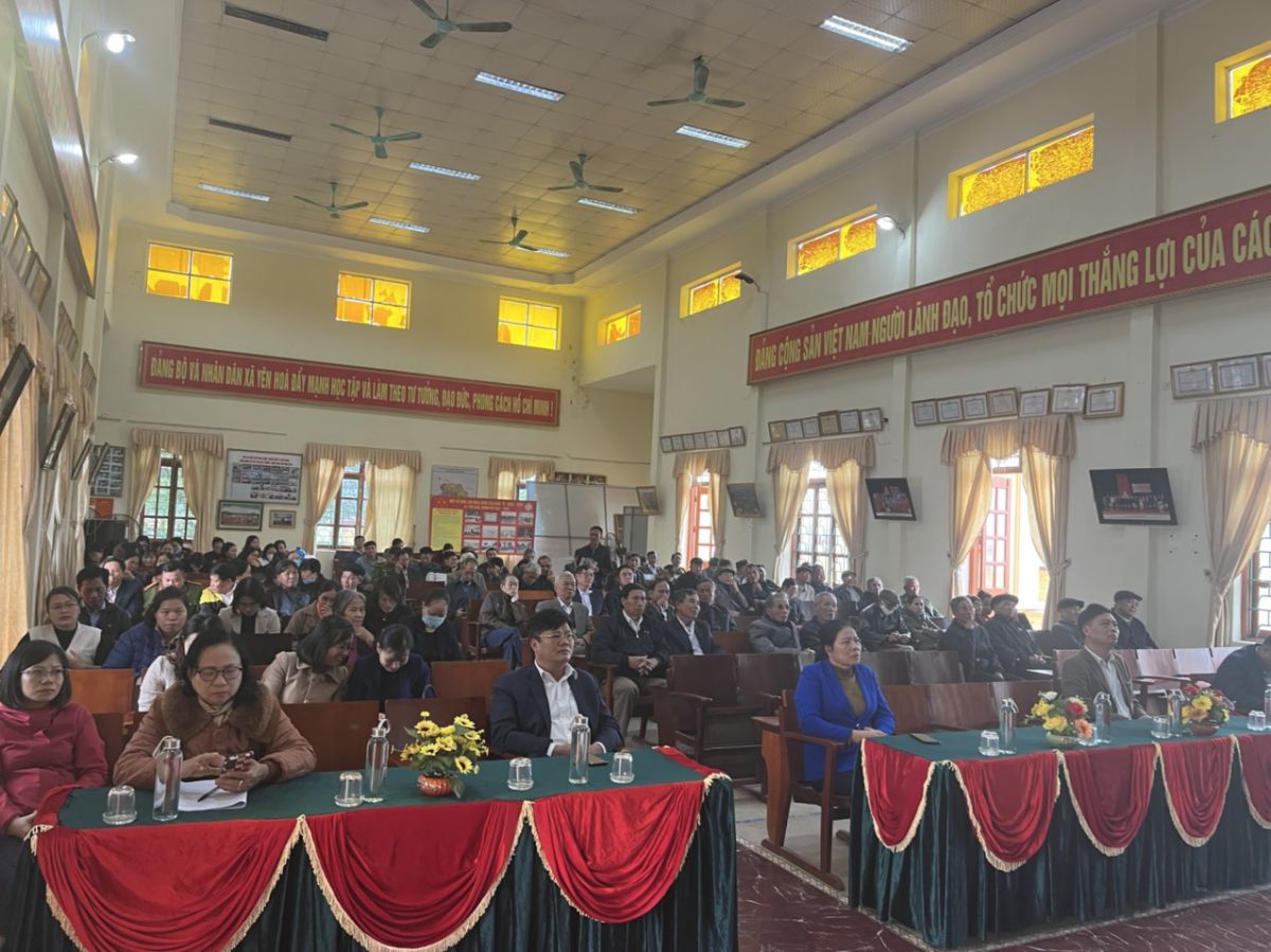 Yên Hòa tham dự hội nghị toàn quốc nghiên cứu, học tập, quán triệt và tuyên truyền Nghị quyết Hội nghị lần thứ tám BCH Trung Ương Đảng khóa XIII.