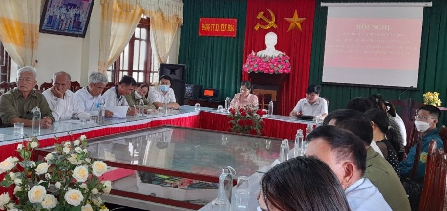 Yên Hòa tham dự  hội nghị quán triệt và triển khai thực hiện Nghị quyết của Bộ Chính trị về quy hoạch, phát triển đô thị Việt Nam