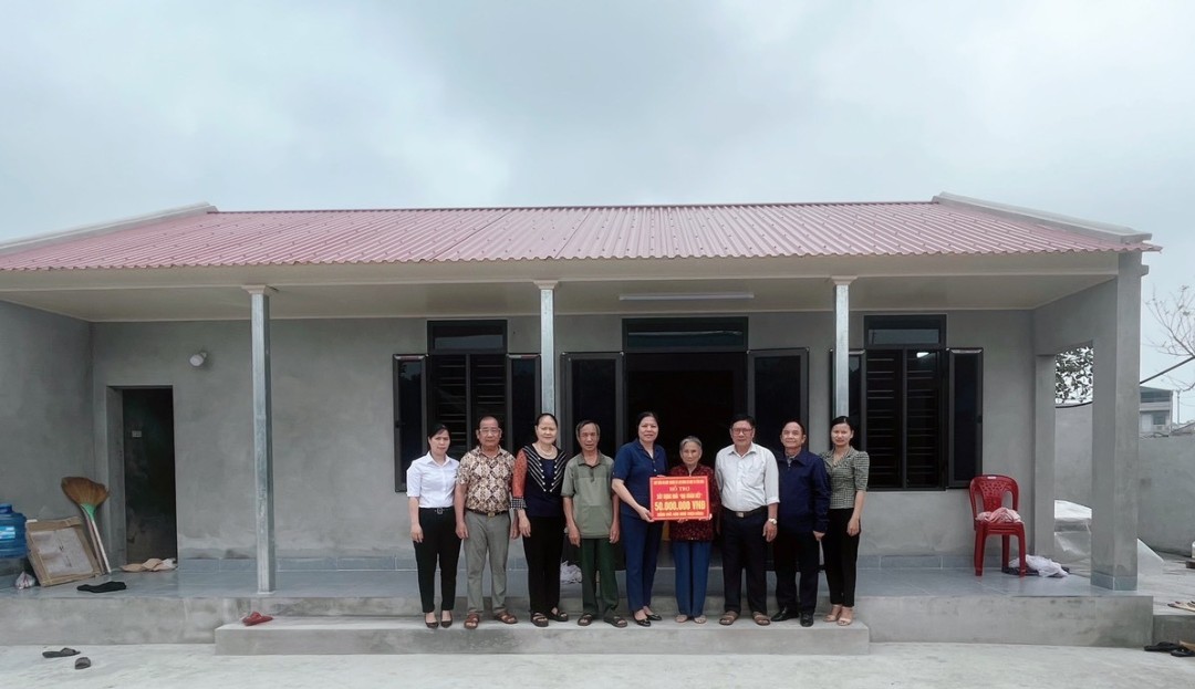 Yên Hòa hỗ trợ xây dựng nhà “Đại đoàn kết” cho hộ nghèo
