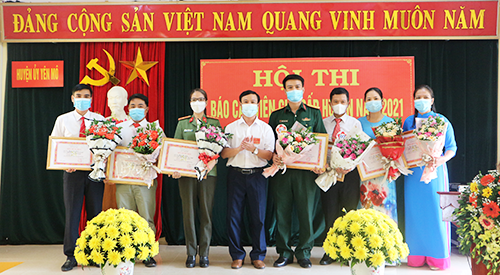 Hội thi Báo cáo viên giỏi huyện Yên Mô năm 2021
